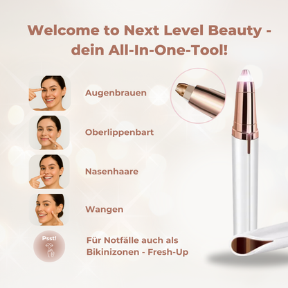 BrowTrim I Augenbrauen-Trimmer für schmerzfreie, definierte Augenbrauen