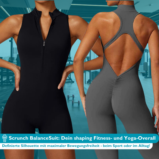 Scrunch BalanceSuit I Shaping Fitness-und Yoga-Overall