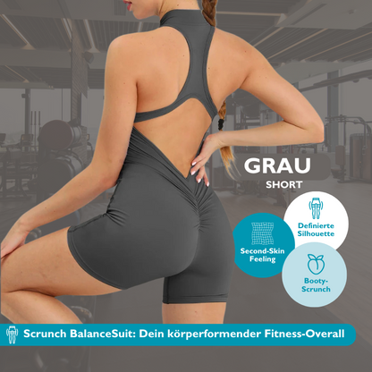 Scrunch BalanceSuit I Shaping Fitness-und Yoga-Overall