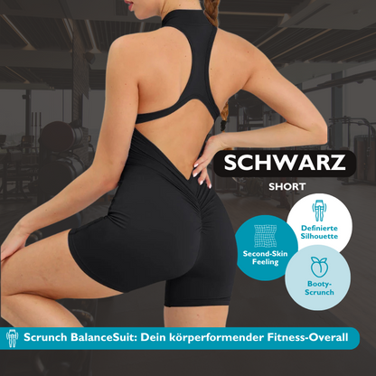 Scrunch BalanceSuit I Shaping Fitness-und Yoga-Overall