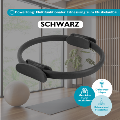 PowerRing I Multifunktionaler Fitness- und Pilatesring zum Muskelaufbau