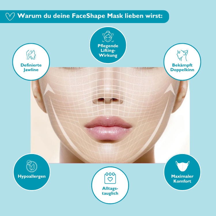 FaceShape Mask I Lifting-Maske für definiertere Jawline