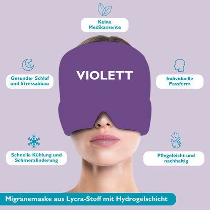 MigraComfort I Migränemaske zur effektiven Schmerzlinderung