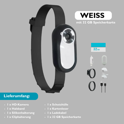 PetView360 I HD-Kamera-Halsband für dein Haustier